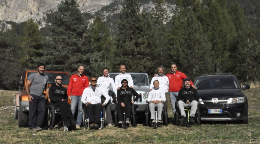 2013 Viaggio a Sestriere con carrozzine B-Free